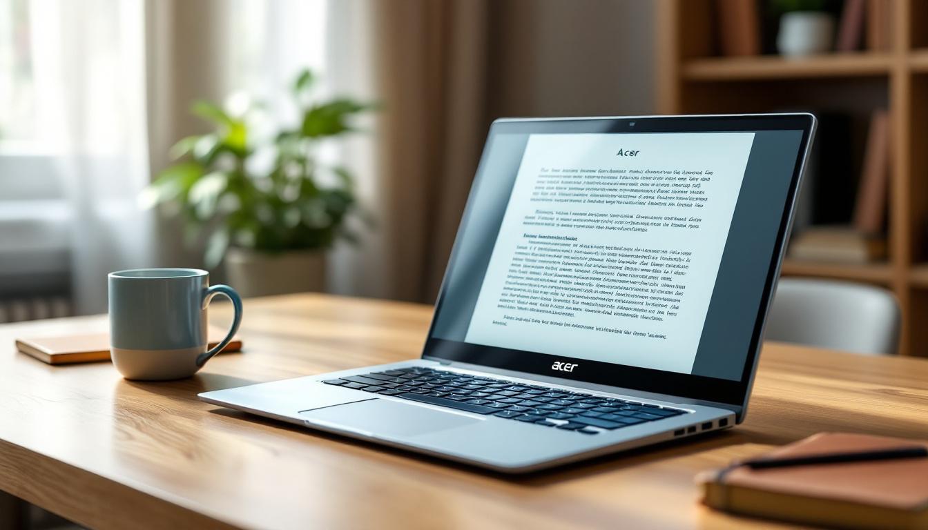 découvrez des astuces efficaces pour maximiser l'autonomie de votre ordinateur portable acer 14 pouces et profiter d'une utilisation optimale toute la journée.