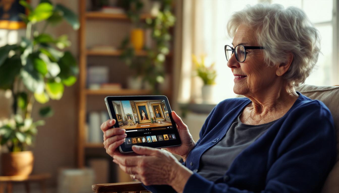 découvrez comment une tablette tactile spécialement conçue pour les seniors peut simplifier et enrichir la communication avec leurs proches.