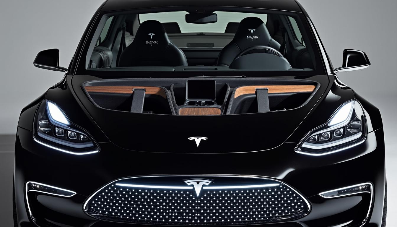 découvrez notre sélection des meilleures calandres et accessoires pour véhicules tesla, conçus pour personnaliser votre auto avec style et fonctionnalité. transformez votre expérience de conduite avec des options uniques qui reflètent votre personnalité.