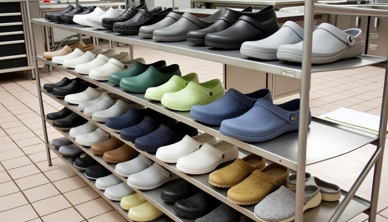 découvrez les dernières tendances en matière de chaussures de cuisine birkenstock. alliant confort et style, ces modèles innovants sont conçus pour les professionnels et amateurs de la gastronomie. restez à la pointe de la mode tout en bénéficiant d'un soutien optimal pour vos pieds.