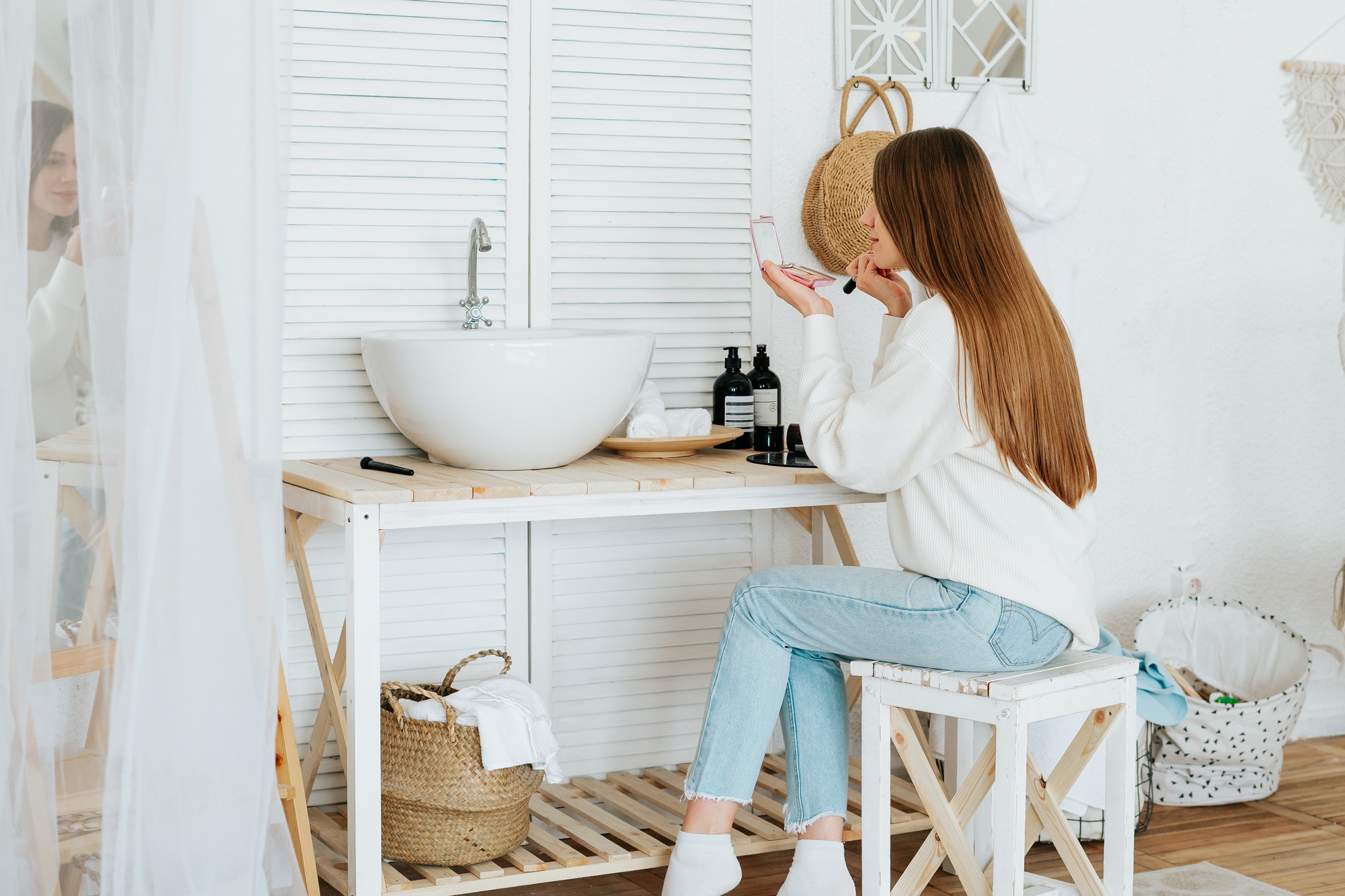 Beauty care routine lifestyle